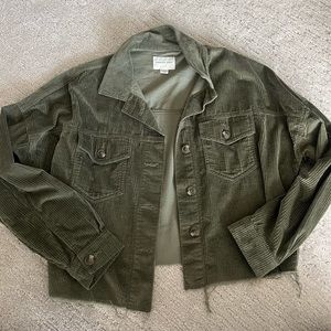 American eagle ribbed jacket